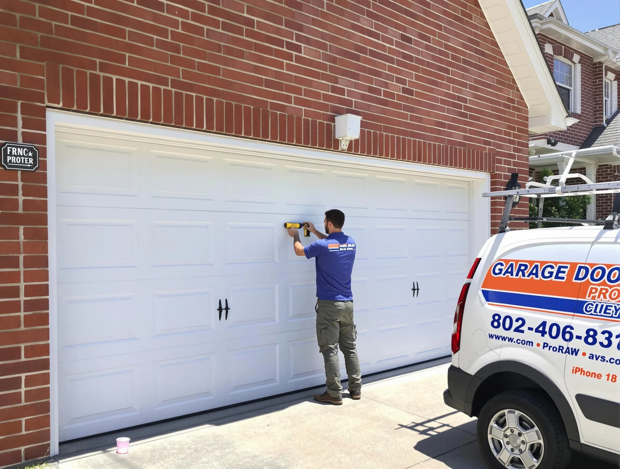 Local garage door repair service by Woonsocket Garage Door Repair in Woonsocket