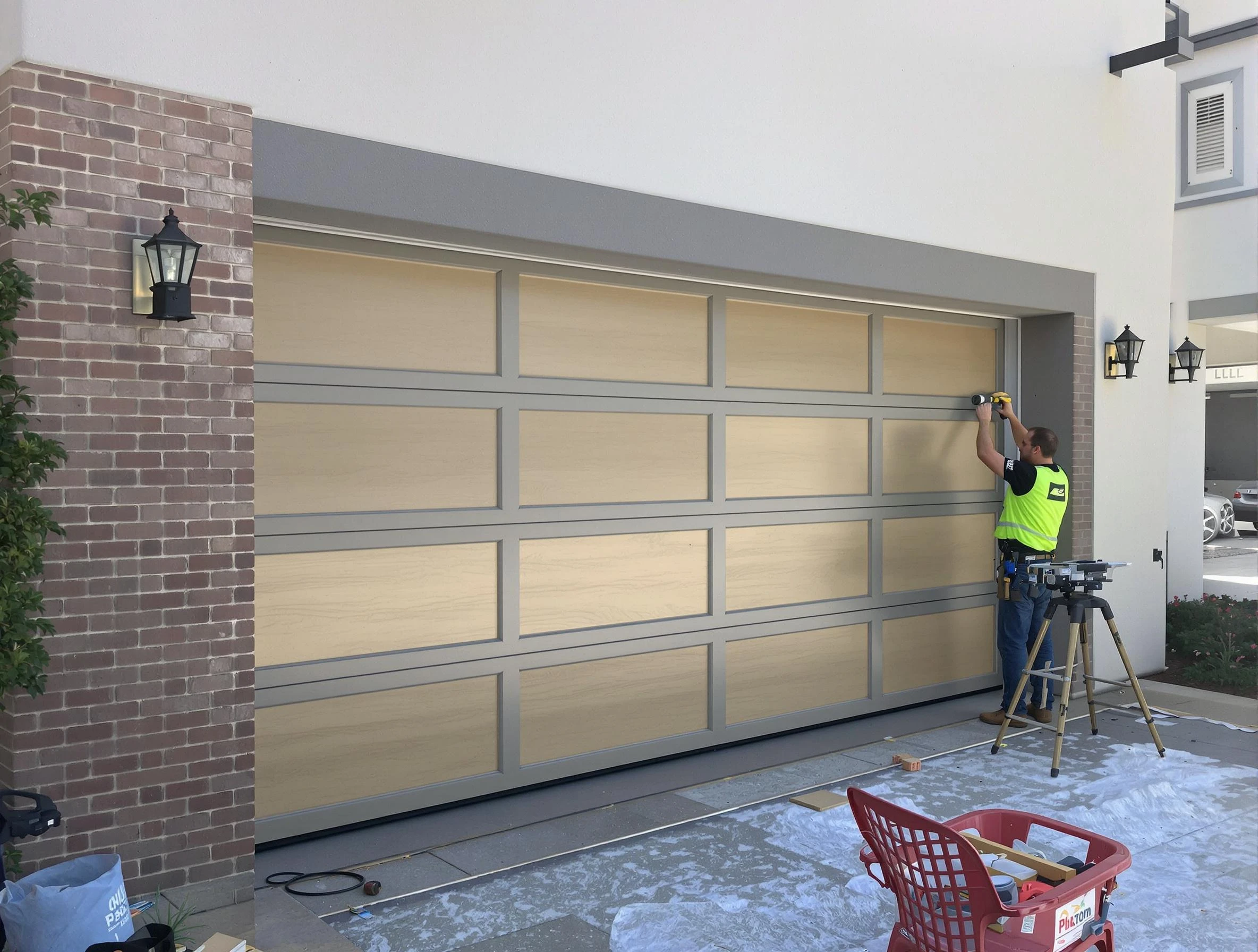 Garage door replacement service by Woonsocket Garage Door Repair in Woonsocket