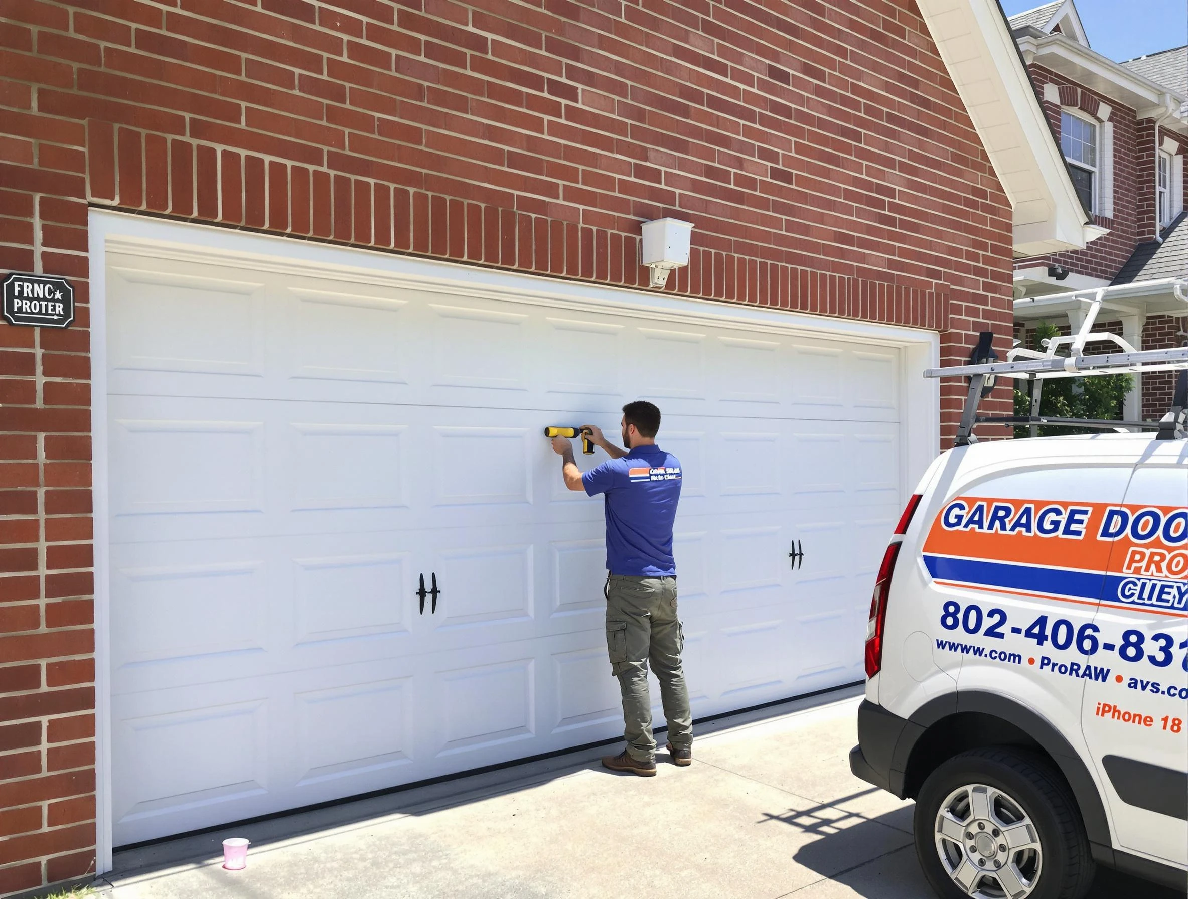 Local garage door repair service by Woonsocket Garage Door Repair in Woonsocket